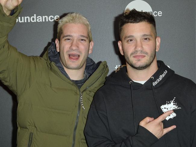 PARK CITY, UTAH - JANUARY 21: Directors Danny Philippou and Michael Philippou attend the 2023 Sundance Film Festival "Talk to Me" Premiere at Egyptian Theatre on January 21, 2023 in Park City, Utah. (Photo by Jerod Harris/Getty Images)