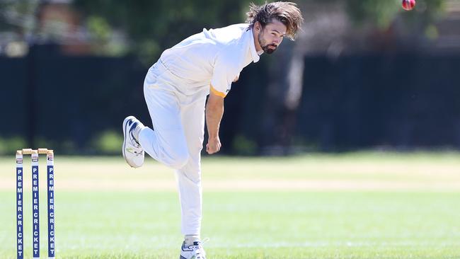 West Torrens/Redbacks quick Kane Richardson. Picture: Stephen Laffer