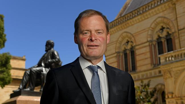 Peter Rathjen, who resigned as vice-chancellor of the University of Adelaide after a sex harassment allegations.