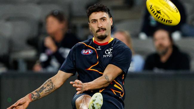 Izak Rankine is out for a month. Picture: Dylan Burns/AFL Photos via Getty Images
