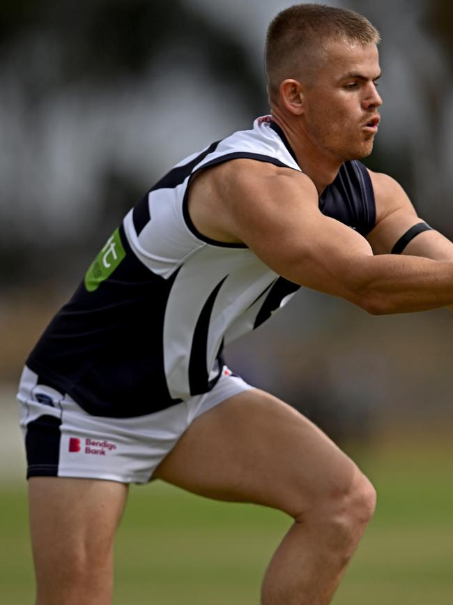 William Thornton-Gielen in action for Melton Centrals. Picture: Andy Brownbill