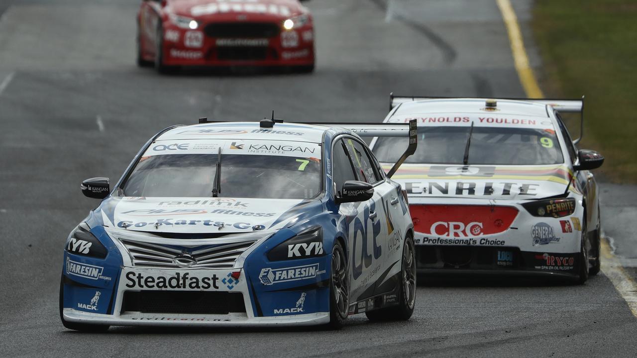Aaren Russell held off Luke Youlden to win Race for the Grid 1 at the Sandown 500.