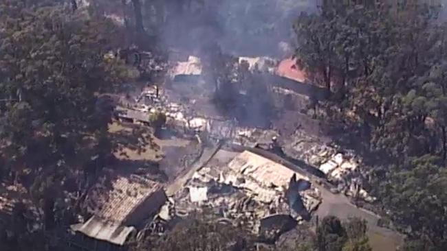 Bushfires devastated Binna Burra Mountain Lodge.