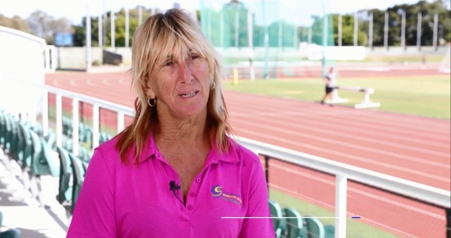 Glynis Nunn talks about her career for the 100 greatest Queensland athletes series