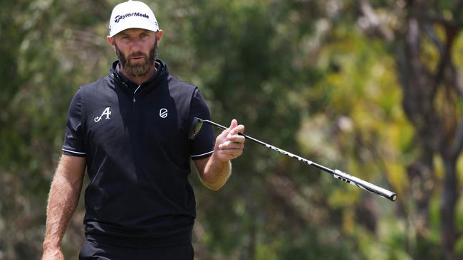 Dustin Johnson says it’s all systems go for LIV Golf. Picture: Harry How/Getty Images