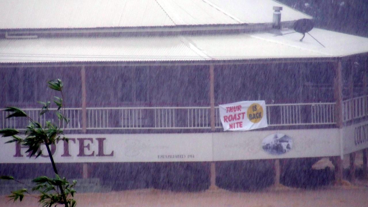 The Kin Kin Hotel was devastated by the 2009 flood. Photo: Jason Davies.