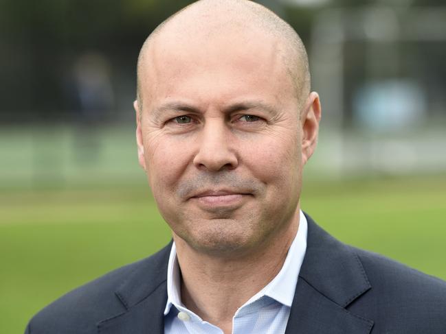 Josh Frydenberg speaks to the media after the Liberal party lost yesterdays federal election. Picture: Andrew Henshaw