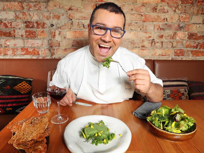 Tulum owner and chef Coskun Uysal at his Balaclava restaurant. Picture: Rebecca Michael.