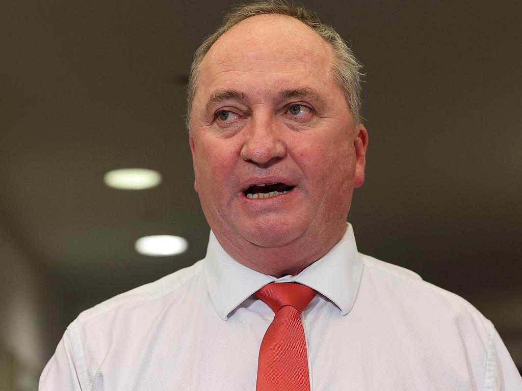 Acting Prime Minister Barnaby Joyce has come to Scott Morrison’s defence. Picture: NCA Newswire/Gary Ramage