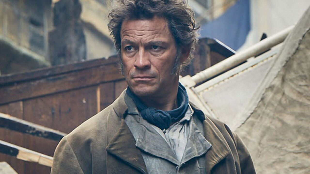 Dominic West, despite having impressive pipes, does not get to sing