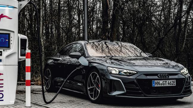 Audi's keenly anticipated e-tron GT. Picture: Supplied.