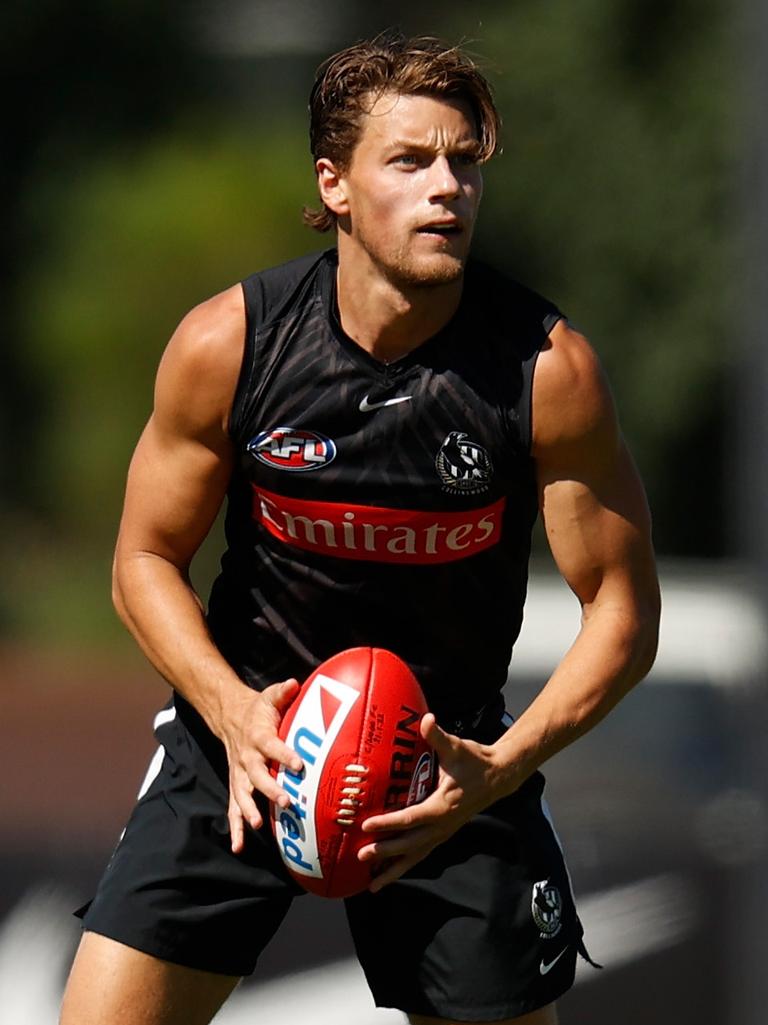 Patrick Lipinski should get a lot more opportunity at the Magpies. Picture: Michael Willson/AFL Photos via Getty Images