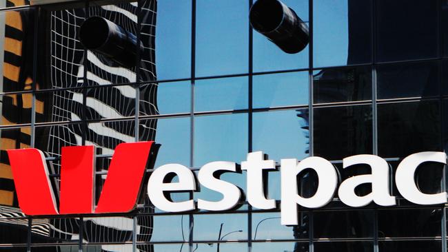 Westpac building Sydney, logo, generic. Photo: Hollie Adams / The Australian