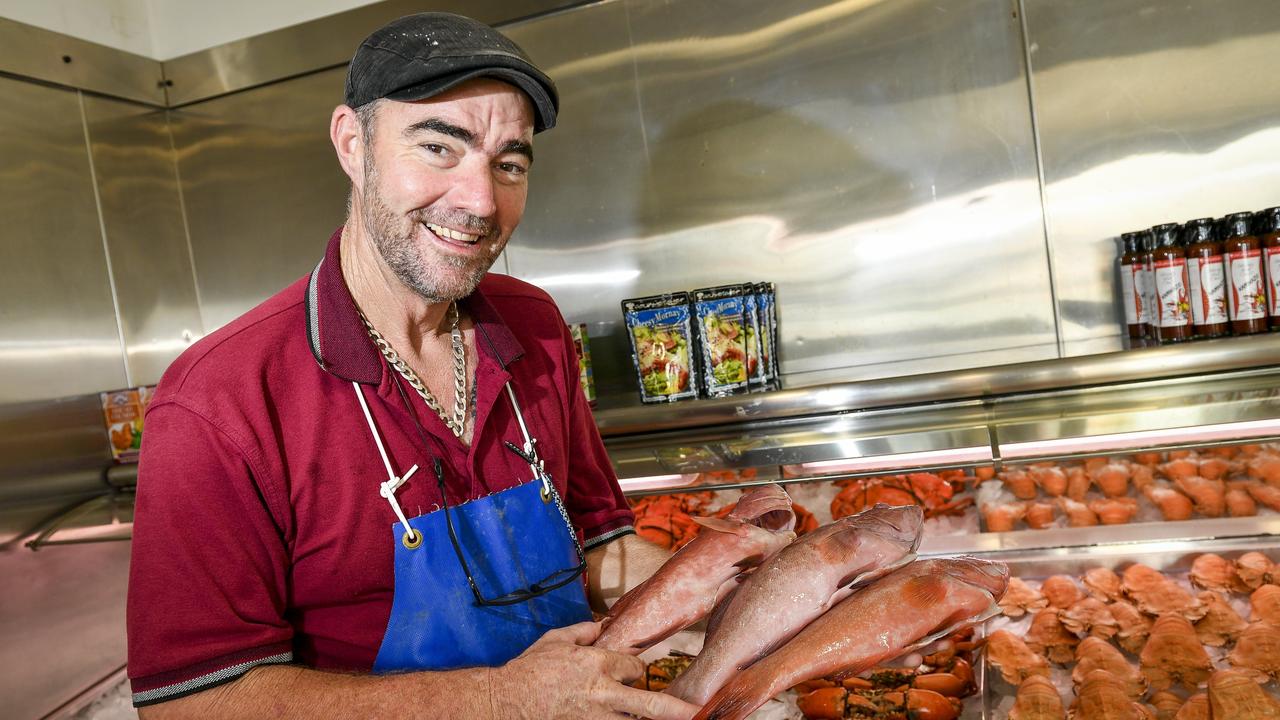 Simon Whittingham from Gladstone Fish Market.