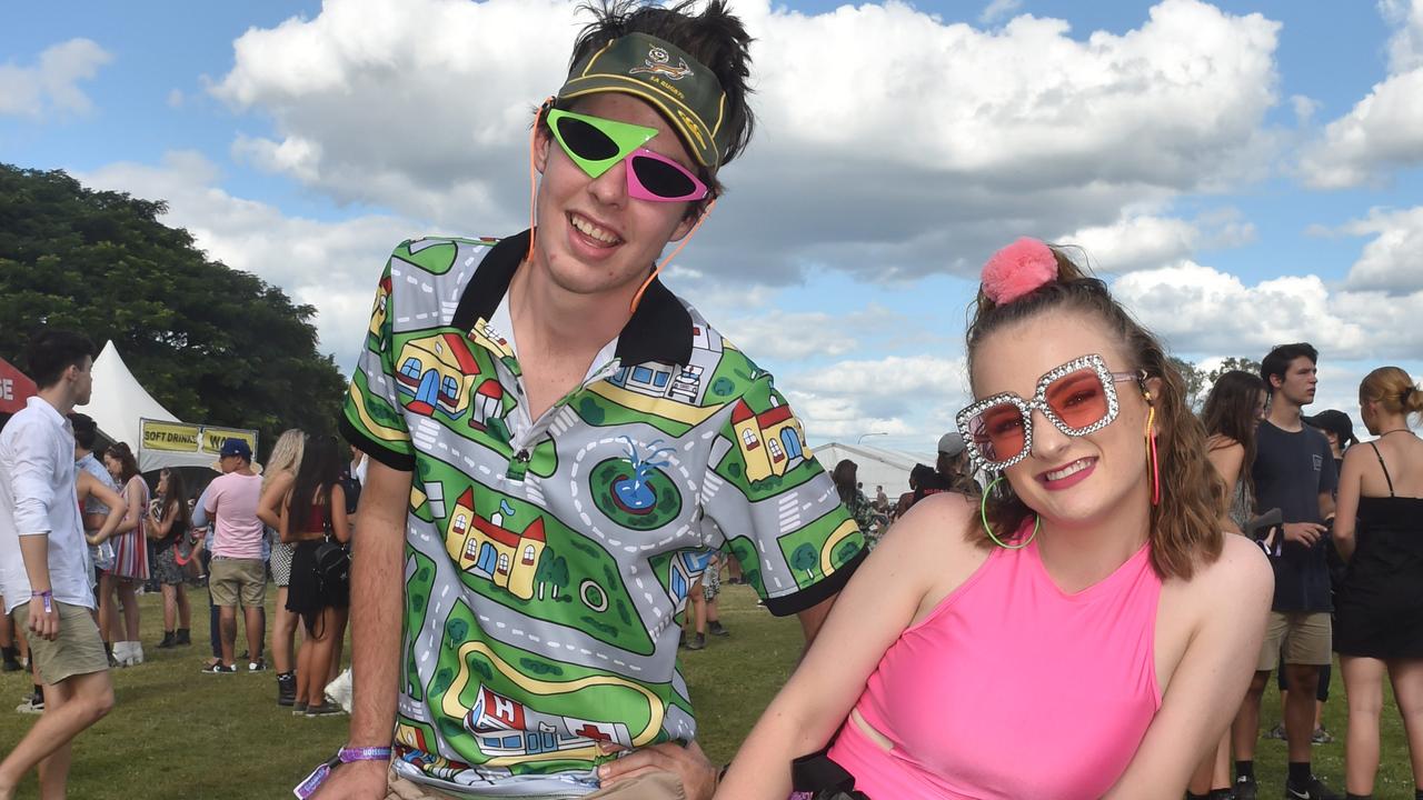 Townsville Groovin the Moo. Tidal Vanress and Audrey Van Ballegooyen.  Picture: Evan Morgan