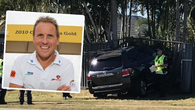 Dean Mercer suffered two heart attacks following a car crash at Mermaid Waters. Photo: Gold Coast Bulletin