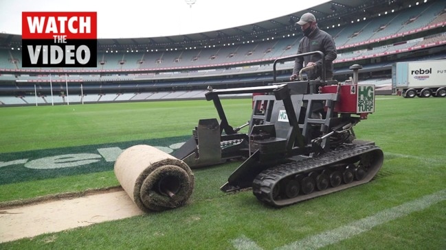 MCG turf to be re-laid at the Gabba for the AFL Grand Final