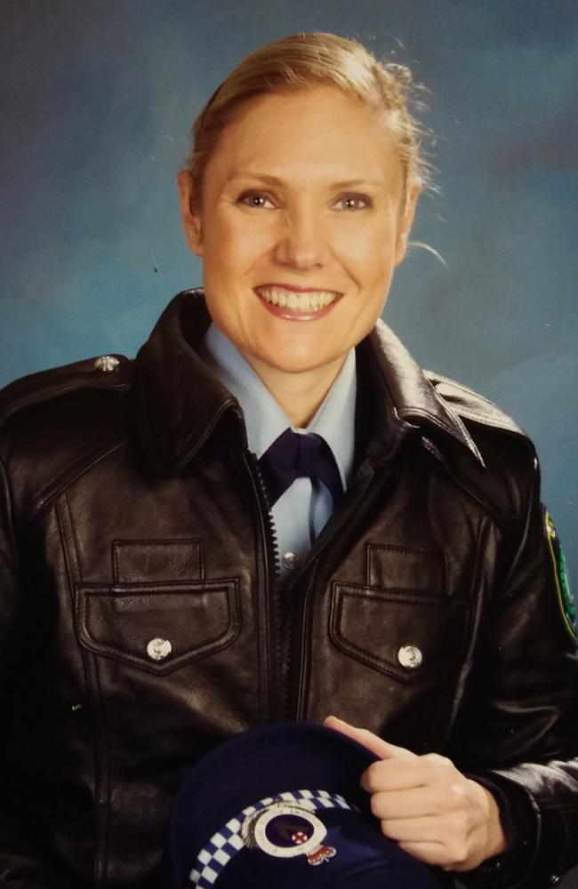 The late Senior Constable Kelly Foster was also honoured with a bravery medal for attempting to save a woman caught in a whirlpool in the Blue Mountains. Picture: Supplied