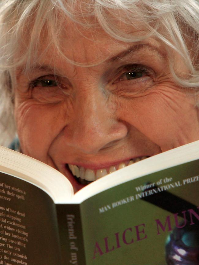 (Canadian author Alice Munro. Picture: AFP