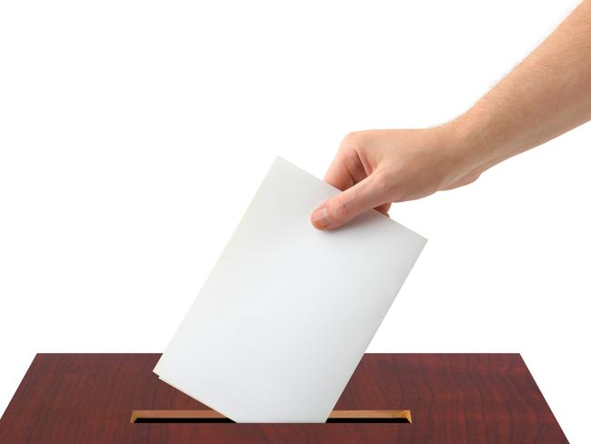 We express our collective values when we visit the ballot box to choose our political leaders. Picture: Thinkstock