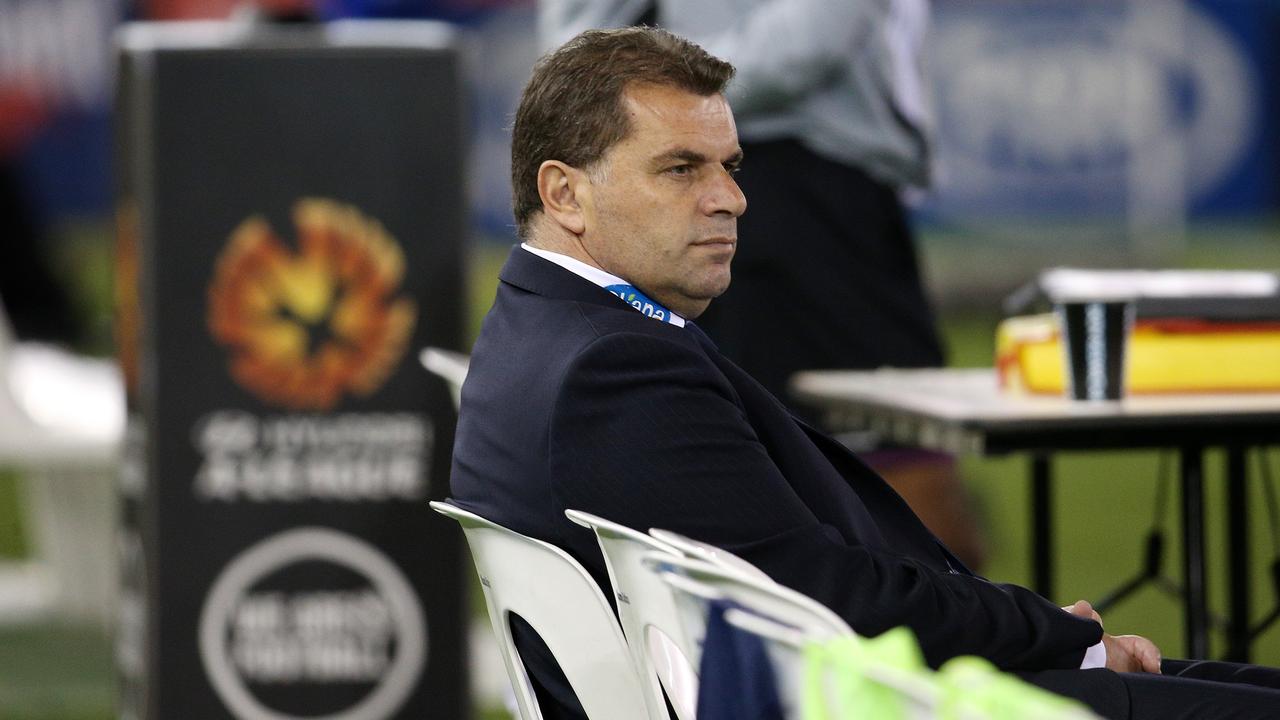 Ange Postecoglou during his time as Melbourne Victory coach. Pic by GEORGE SALPIGTIDIS