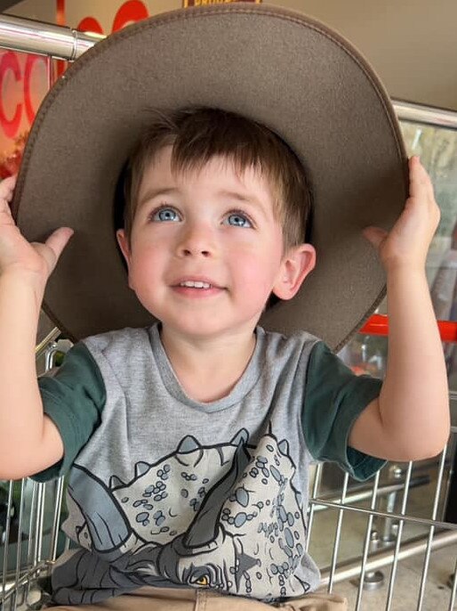 Jace, 3 years - nominated for Ipswich's cutest toddler.