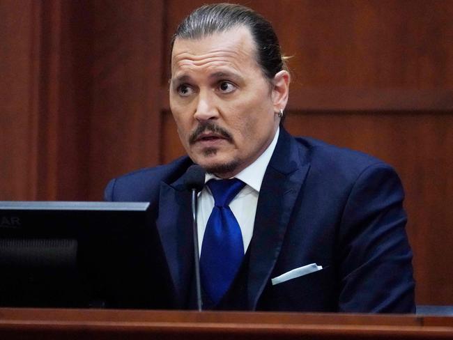 Depp is bringing the defamation suit against his ex-wife after an opinion piece she wrote. Picture: Steve Helber/AFP