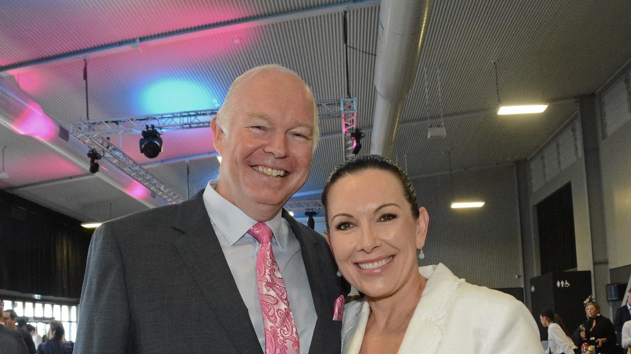 Tim and Lisa Connolly at St John’s Crisis Centre race day at GCTC, Bundall. Pic: Regina King