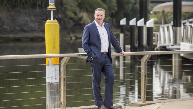 Western Sydney Business Chamber executive director David Borger at Parramatta wharf. Picture: Troy Snook