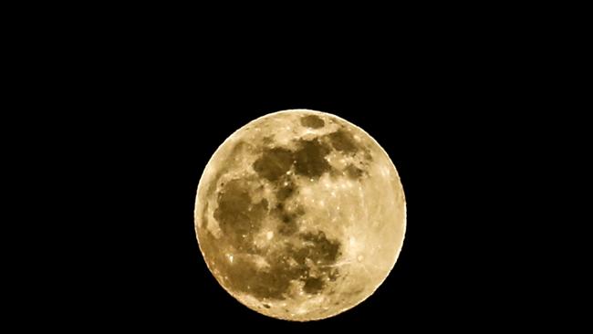 A flower moon lunar eclipse will begin on Saturday morning. Picture: Sameh Rahmi/NurPhoto via Getty Images