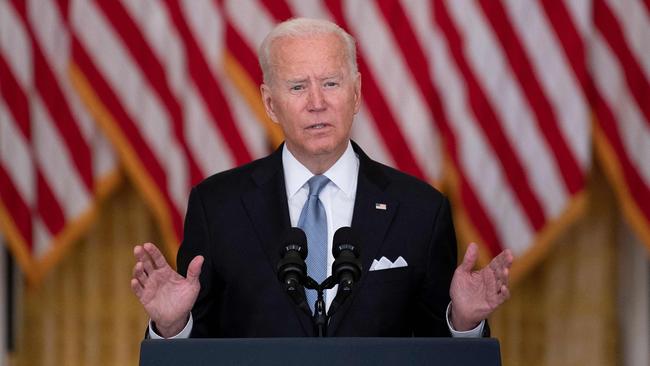 US President Joe Biden. Picture: AFP