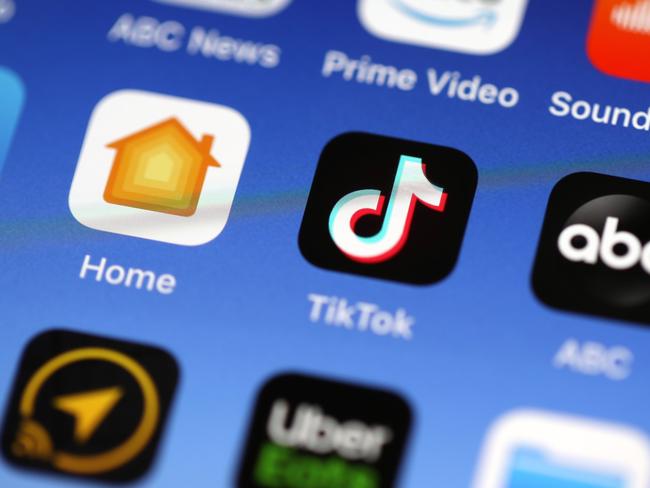 SAN ANSELMO, CALIFORNIA - NOVEMBER 01: In this photo illustration, the Tik Tok app is displayed on an Apple iPhone on November 01, 2019 in San Anselmo, California. The Committee on Foreign Investment in the United States (CFIUS) has started a national security investigation of social media app TikTok after Beijing ByteDance Technology Co acquired U.S. social media app Musical.ly for $1 billion. (Photo Illustration by Justin Sullivan/Getty Images) == FOR NEWSPAPERS, INTERNET, TELCOS & TELEVISION USE ONLY ==