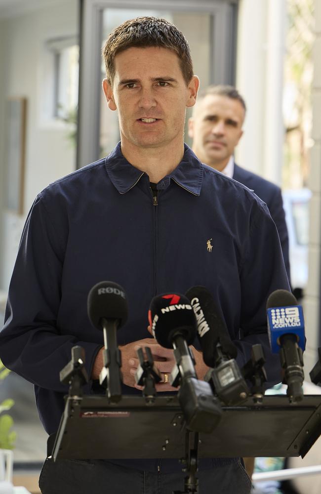 Master Builders SA CEO Will Frogley says aggressive union pay rises, similar to what the CFMEU has secured in Victoria, would threaten South Australia’s economic standing. Picture: Matt Loxton