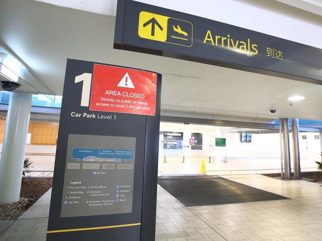 Brisbane Airport confirmed there was ‘human error’ involved in the incident. Picture: NCA NewsWire / Jono Searle