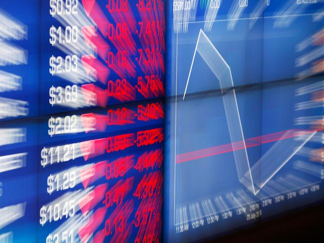 The information of stocks that lost in prices are displayed on an electronic board inside the Australian Securities Exchange, operated by ASX Ltd., in Sydney, Australia, on Friday, July 24, 2015. The Australian dollar slumped last week as a gauge of Chinese manufacturing unexpectedly contracted, aggravating the impact of declines in copper and iron ore prices. Photographer: Brendon Thorne/Bloomberg