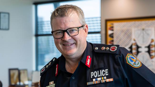 Northern Territory Police Commissioner Jamie Chalker.