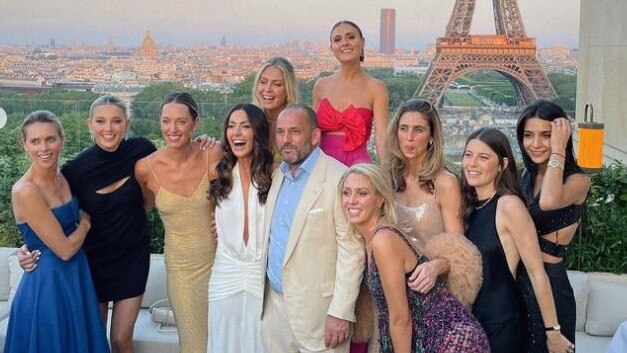 Tamie Ingham has married celebrity chef Guillaume Brahimi in a romantic rose garden wedding at the iconic Musee Rodin in Paris.