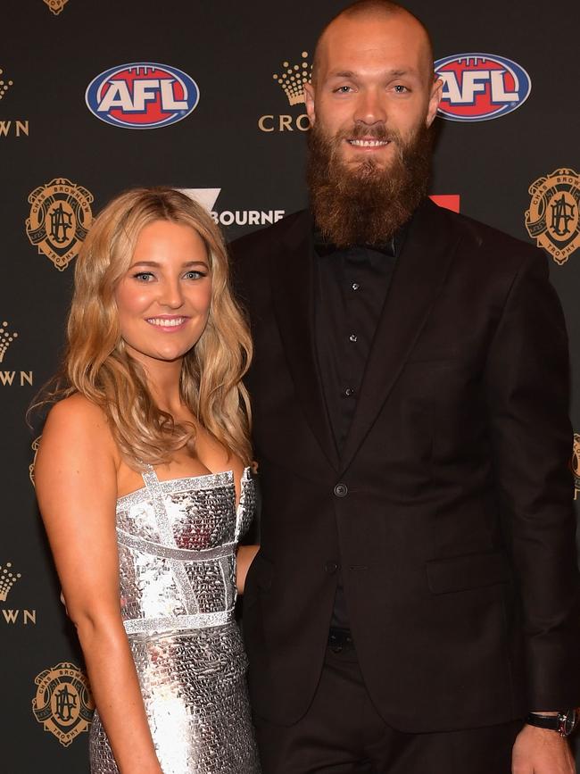 Gawn and fiancee Jessica Todd will tie the knot next year. Pic: Getty Images