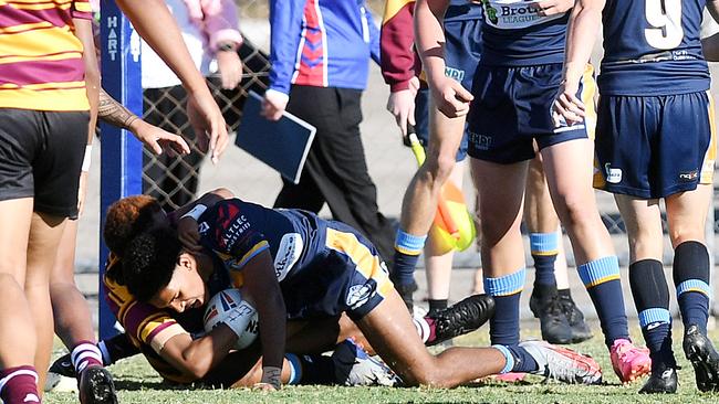 Confraternity Carnival 2024. Ryan Catholic College v St James College. Picture: Shae Beplate.