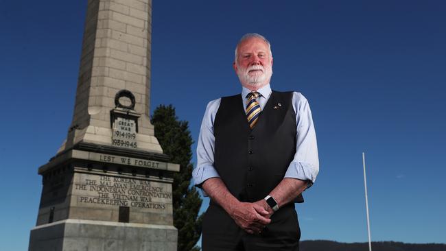 RSL Tasmania state president Robert Dick. Picture: NIKKI DAVIS-JONES