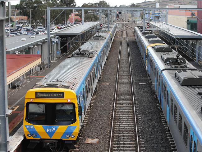 News > commuters at Sunbury train station.A $2.1 billion upgrade of the Sunbury line to prepare for high capacity Metro Tunnel trains is part of a $27.4 billion program of works to reshape the suburban transport system. Station platforms on the Sunbury line will be widened and the lineÕs capacity increased to create room for an extra 113,000 peak passengers weekly. It is expected to cut travel times by up to 40 minutes to Parkville and St Kilda Rd on the completed Metro Tunnel.