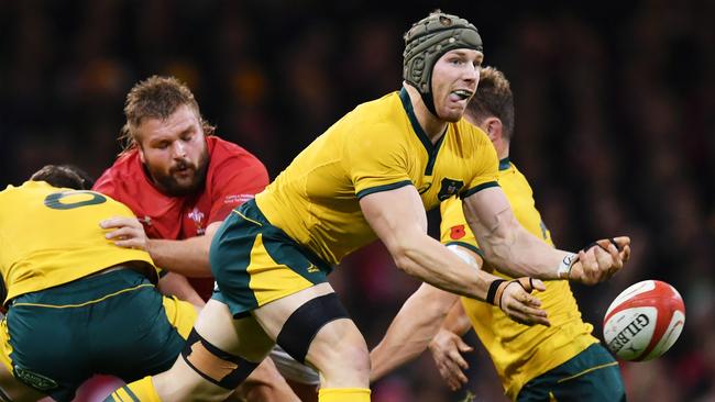 The Wallabies are without David Pocock, but his absence is not the only reason for their problems at the breakdown. Picture: Getty Images