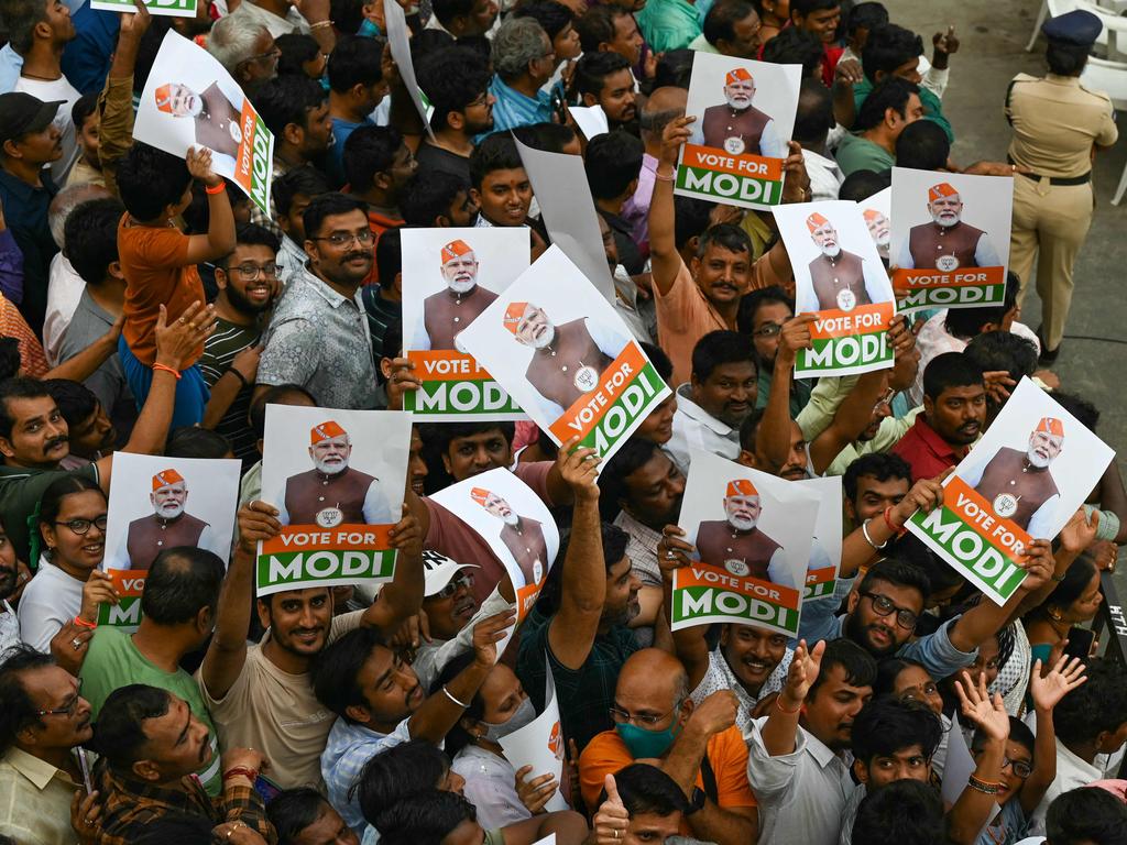 Mr Modi, 73, remains resoundingly popular after a decade in office, and he is widely expected to win a third term when the six-week-long national polls conclude in June.