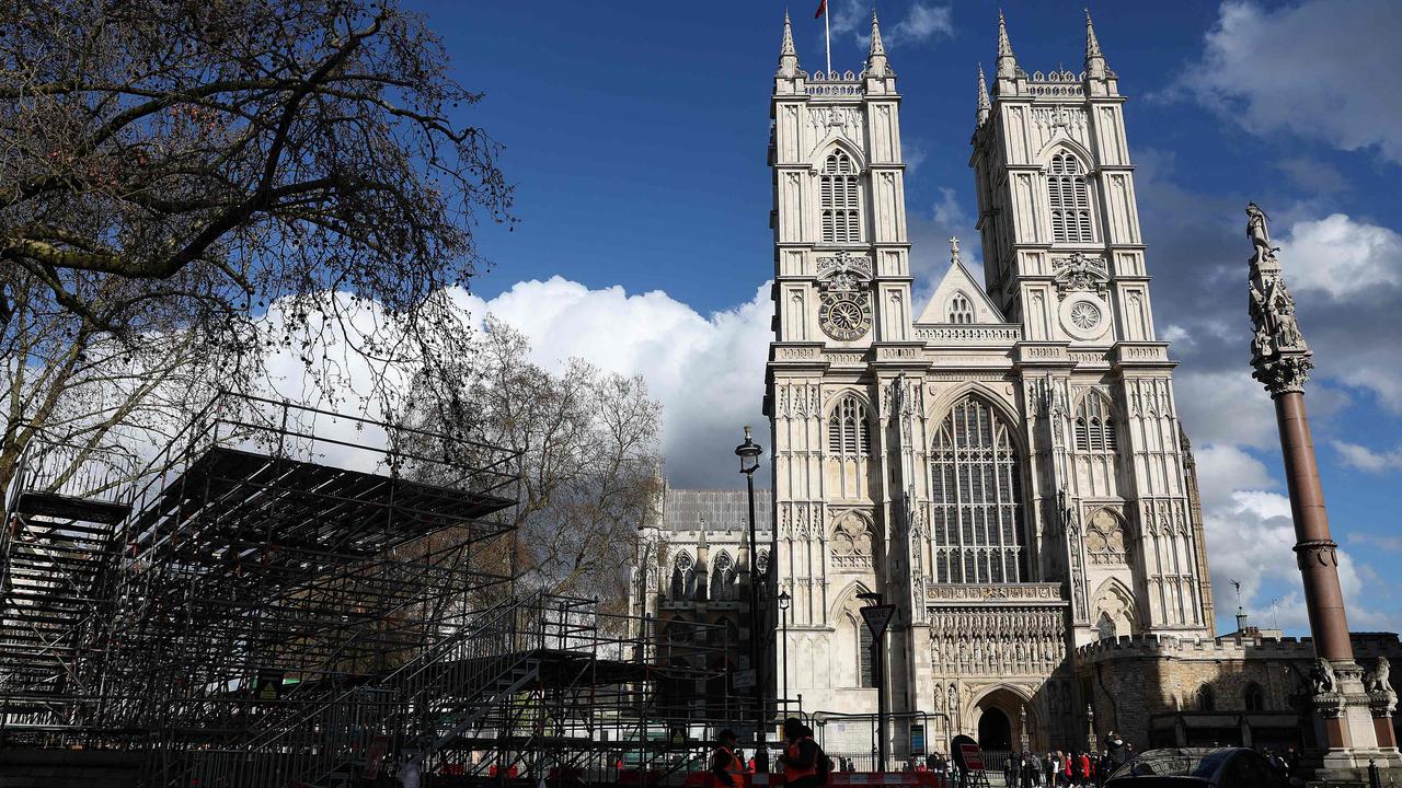 Westminster Abbey. Picture: Isabel Infantes/AFP