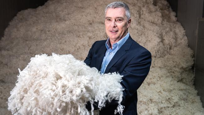 David Michell of Michell Wool, which has been hit hard by the fall in global apparel production during the Covid-19 pandemic.