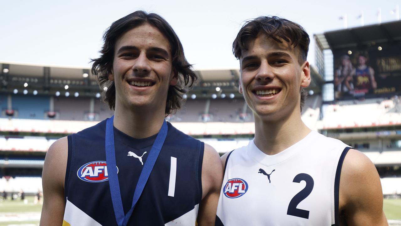 The Camporeale boys are in Carlton’s sights. (Photo by Daniel Pockett/AFL Photos/via Getty Images)