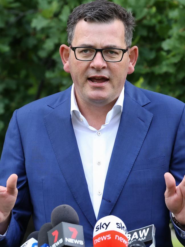 Victorian Premier Daniel Andrews. Picture: Ian Currie.