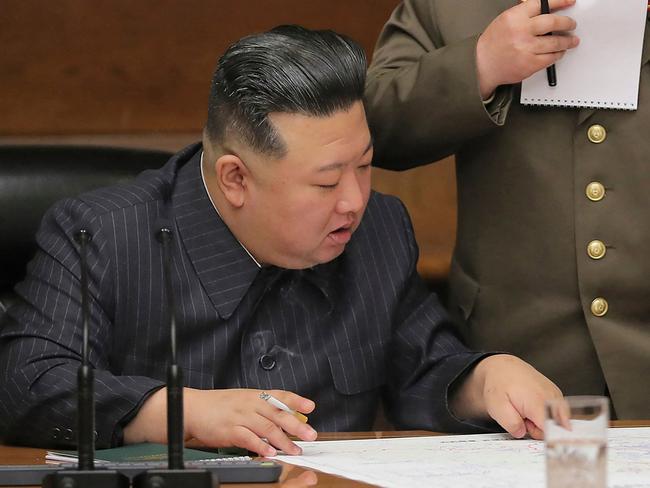 North Korean leader Kim Jong-un has declared Moscow has it’s “full support” in a message to Russian President Vladimir Putin. Picture: Getty Images