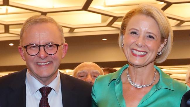 Anthony Albanese and Kristina Keneally during the 2022 campaign. Picture: Getty Images
