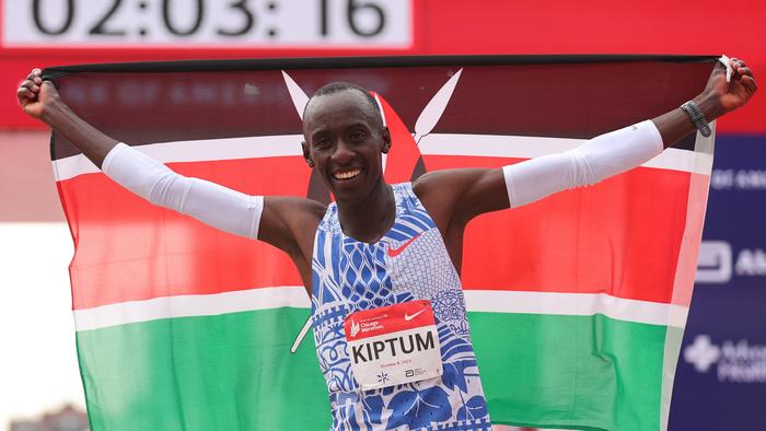 FILE: Marathon World Record Holder, Kenya's Kelvin Kiptum Dies In Road Accident